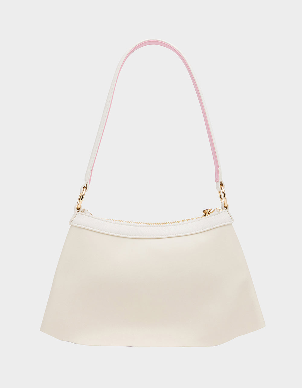 Betsey Johnson Exclusive | I SEE LONDON, I SEE FRANCE CREAM Women's Kitsch Shoulder Bag Ruffles Handbag