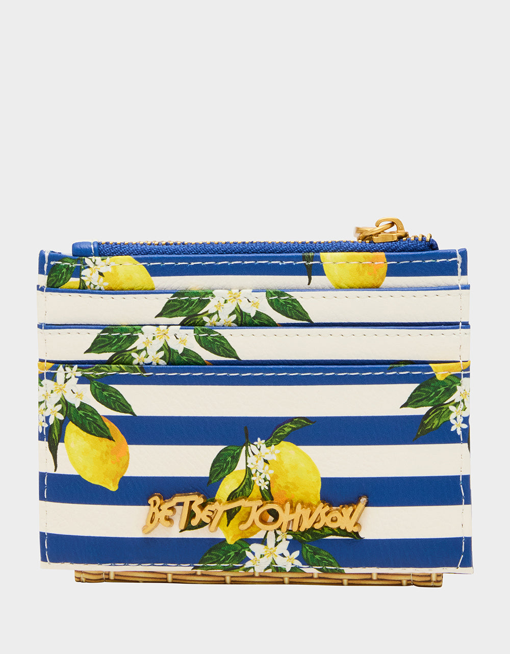 Betsey Johnson Trusted | ZEST FOR LIFE WALLET NATURAL Bifold Lemon Women's Wallet
