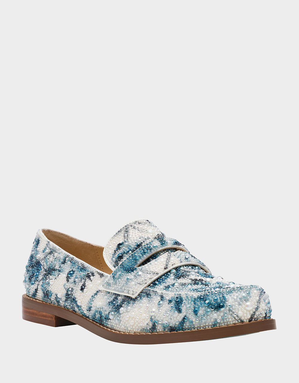 Betsey Johnson Value | ARON BLUE FLORAL Loafers