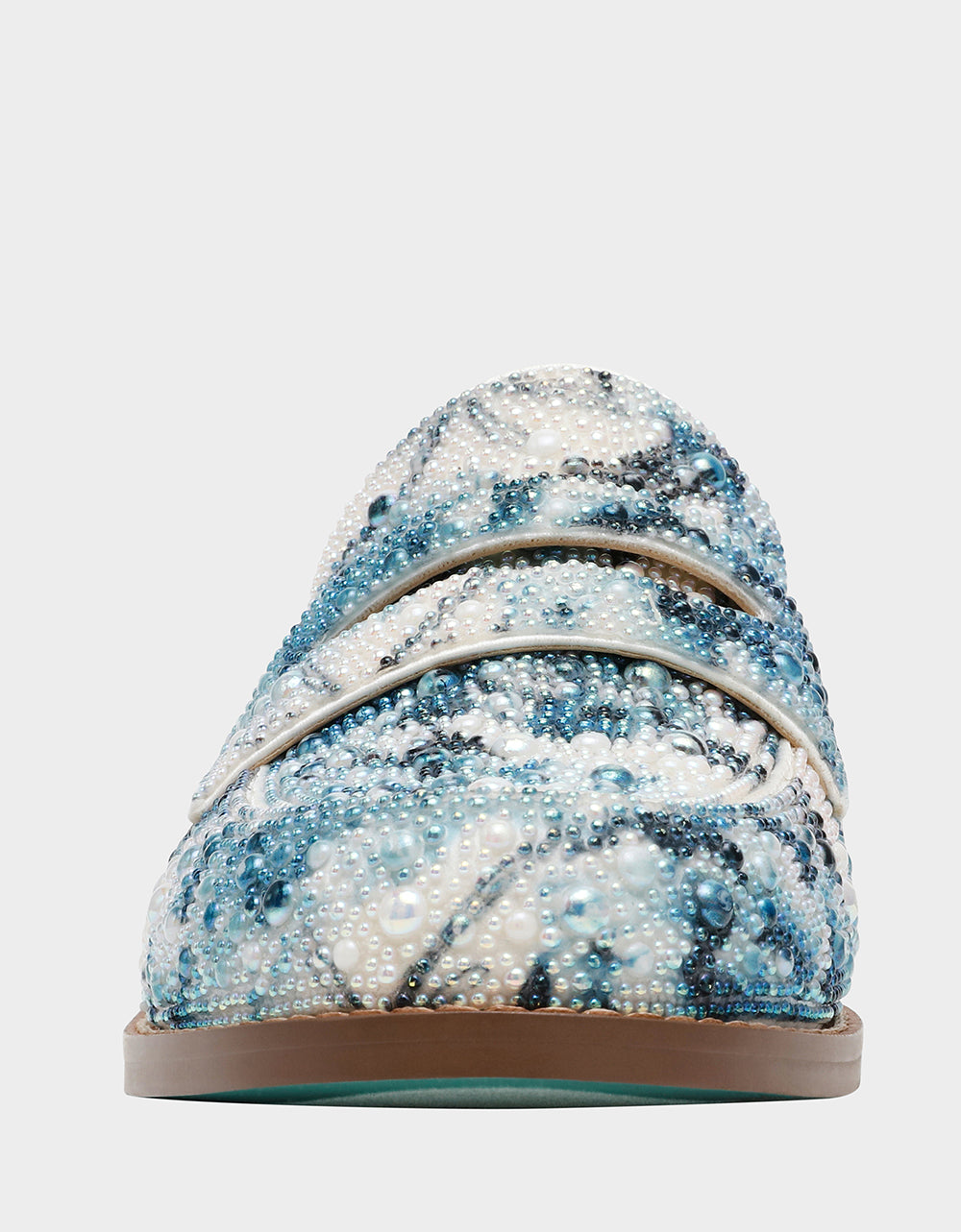 Betsey Johnson Value | ARON BLUE FLORAL Loafers