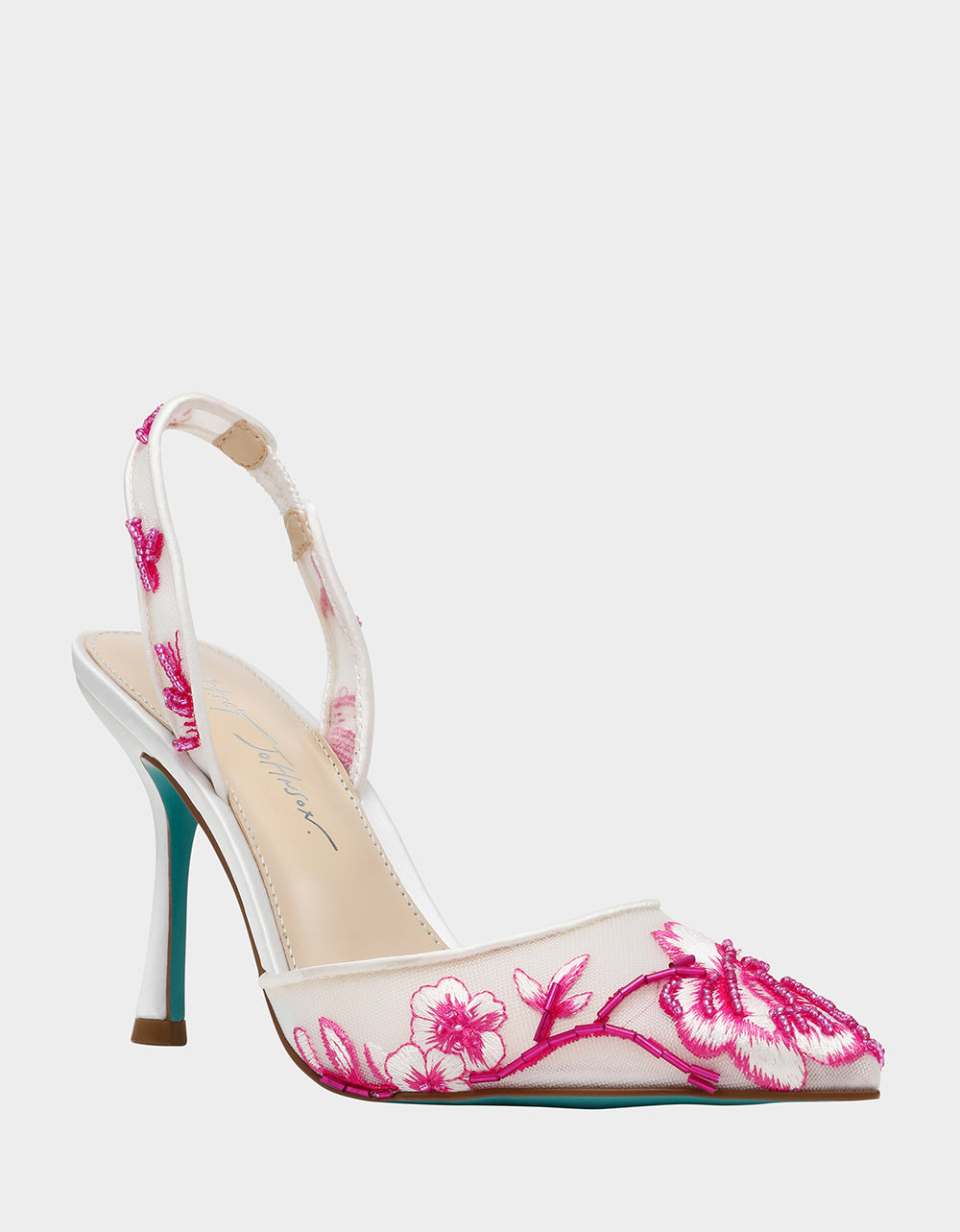 Betsey Johnson Trending | PATCH FUCHSIA Pointed-Toe Heel