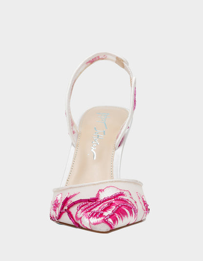 Betsey Johnson Trending | PATCH FUCHSIA Pointed-Toe Heel