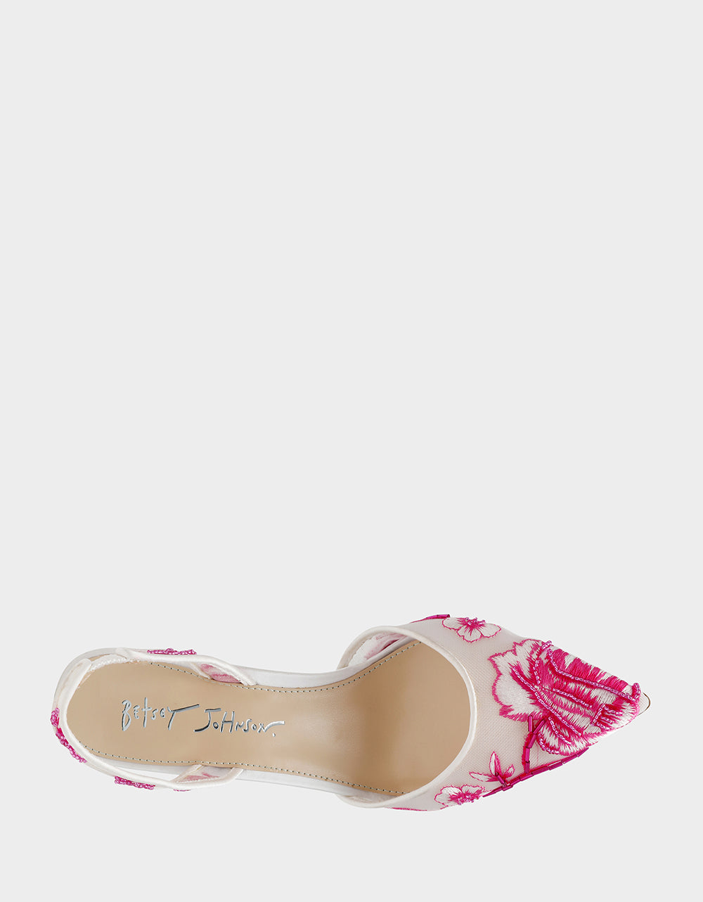 Betsey Johnson Trending | PATCH FUCHSIA Pointed-Toe Heel