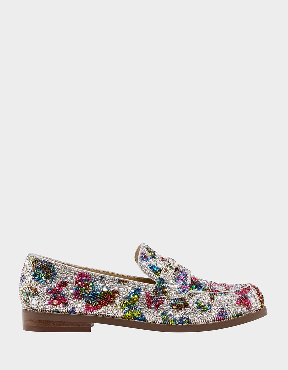 Betsey Johnson Deals | ARON SILVER BUTTERFLY Loafers