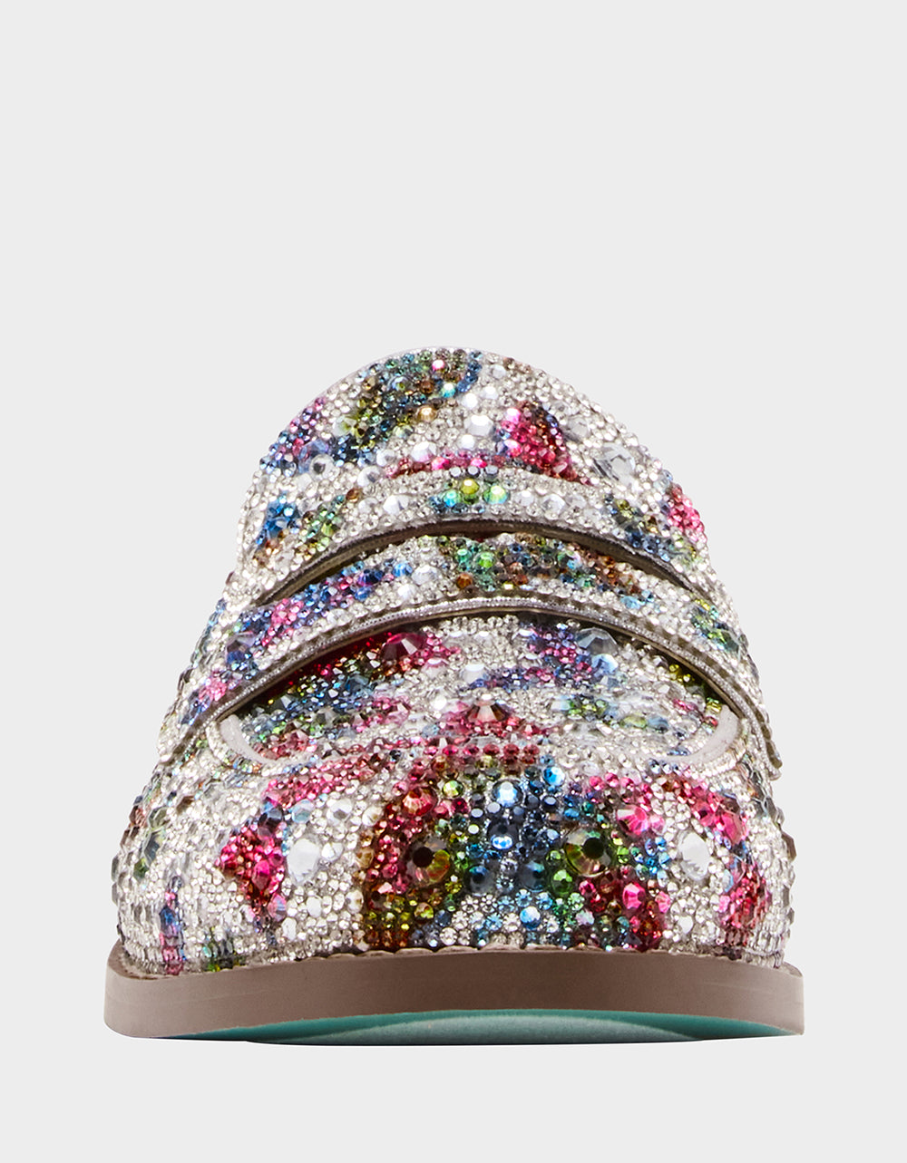 Betsey Johnson Deals | ARON SILVER BUTTERFLY Loafers