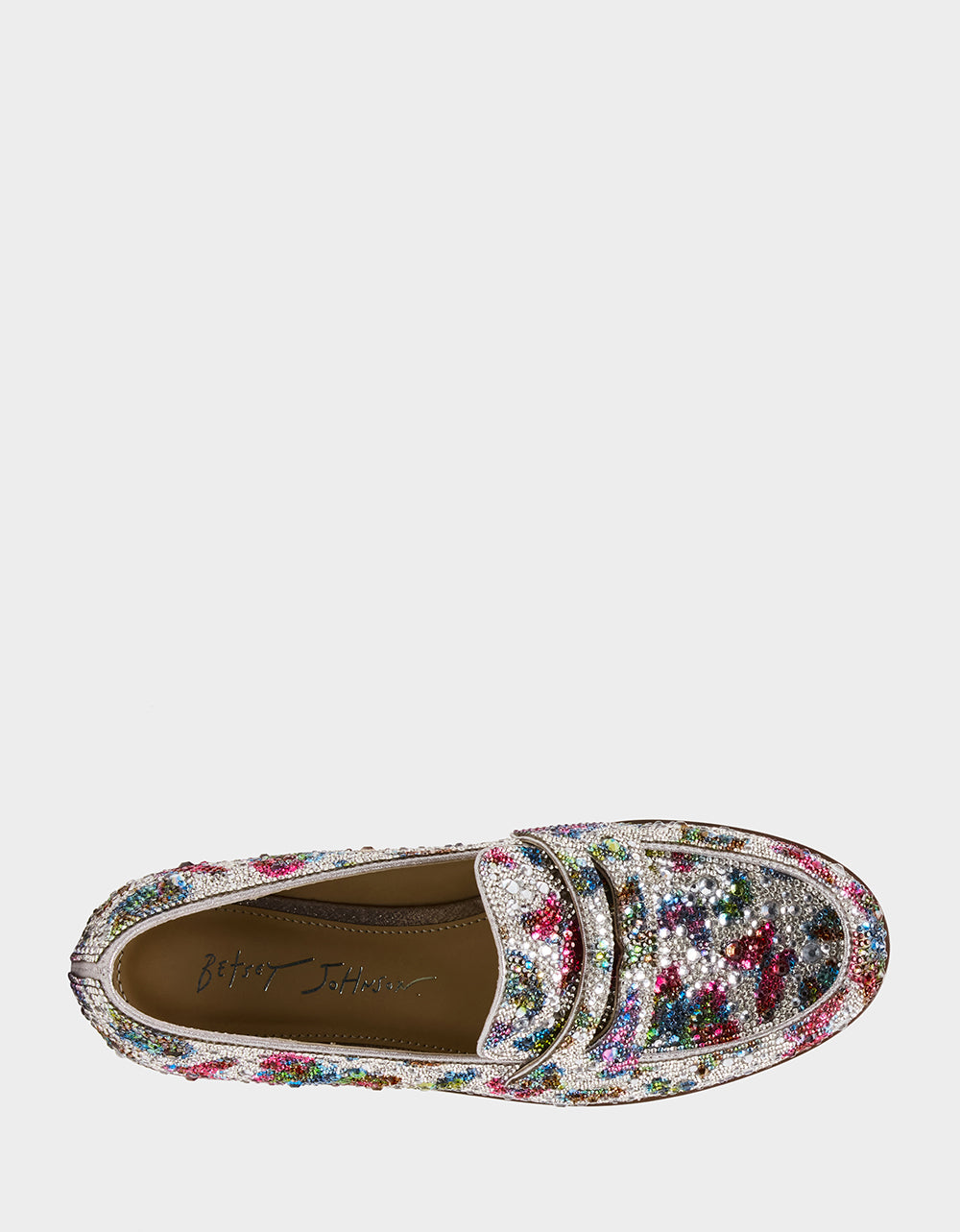 Betsey Johnson Deals | ARON SILVER BUTTERFLY Loafers