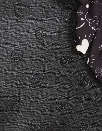 Betsey Johnson Everyday | SKULLICIOUS SATCHEL Black Bag