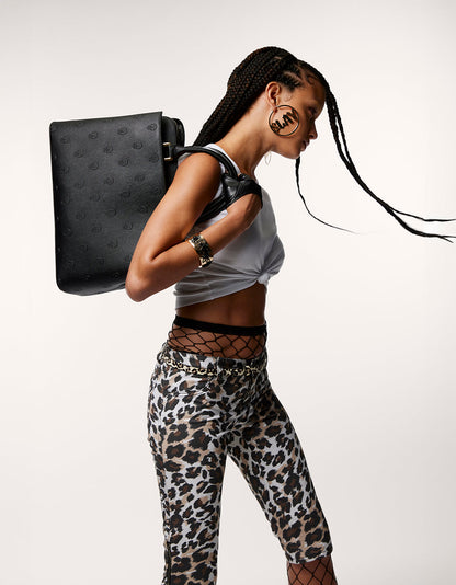 Betsey Johnson Everyday | SKULLICIOUS SATCHEL Black Bag