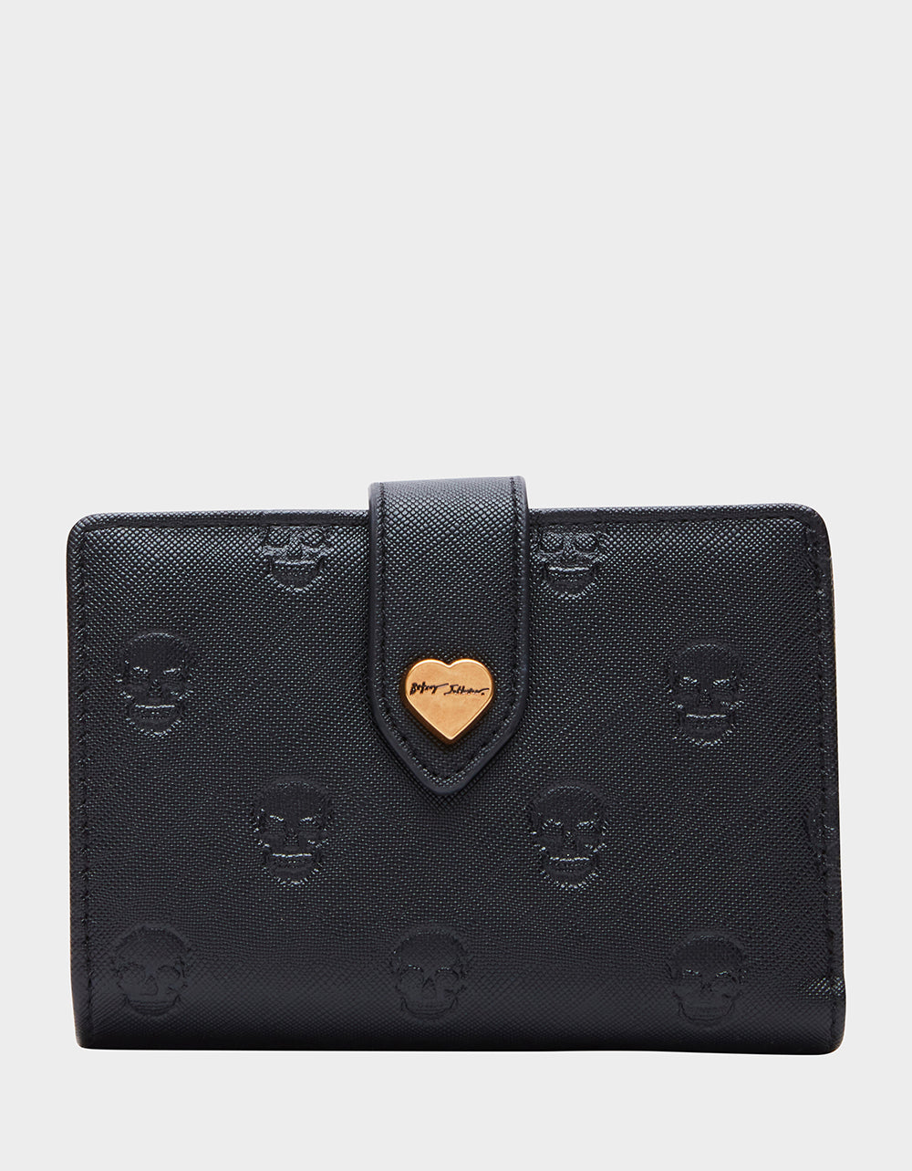 Betsey Johnson Trending | SKULLICIOUS BIFOLD WALLET BLACK