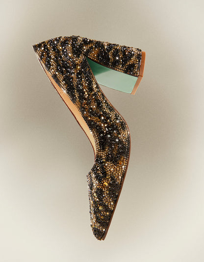 Betsey Johnson Best Price | JODY LEOPARD Pointed Toe Pumps