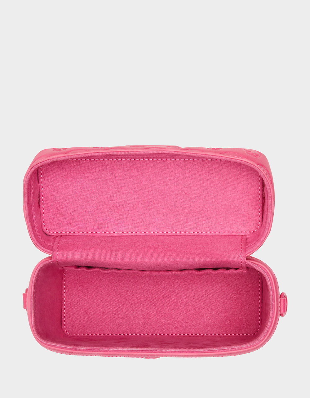 Betsey Johnson Latest | SKULL BOSS VANITY BAG PINK
