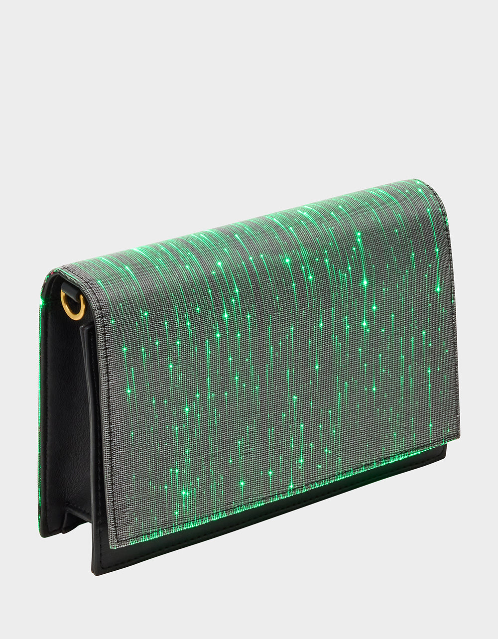 Betsey Johnson Quality | LIGHT ME UP! CONVERTIBLE BAG MULTI Women's Color Changing Light-Up Crossbody Handbag
