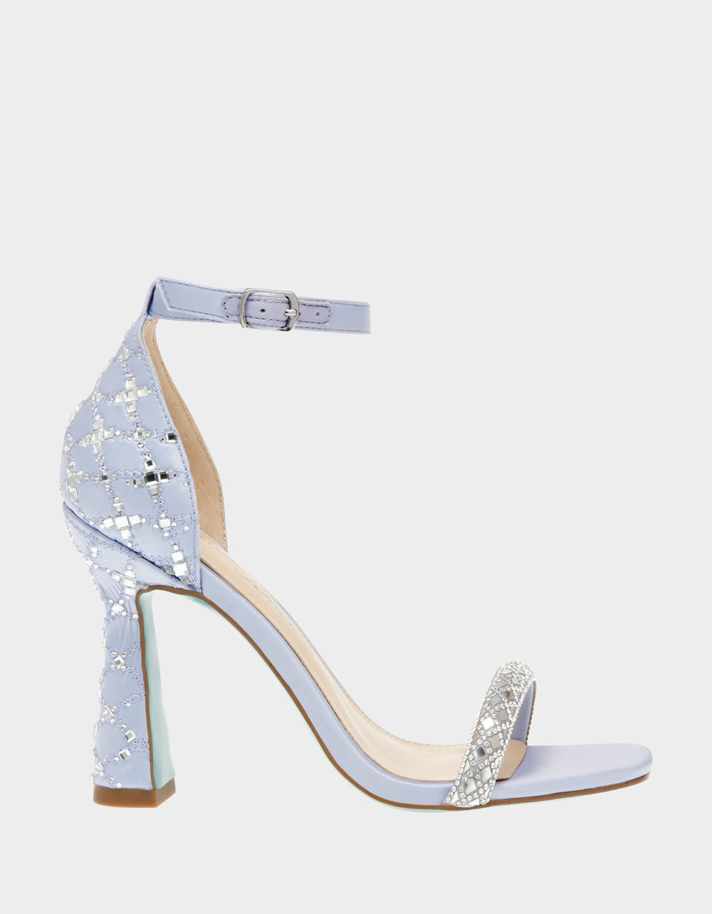 Betsey Johnson Trending | DEAN LILAC Rhinestone Heels