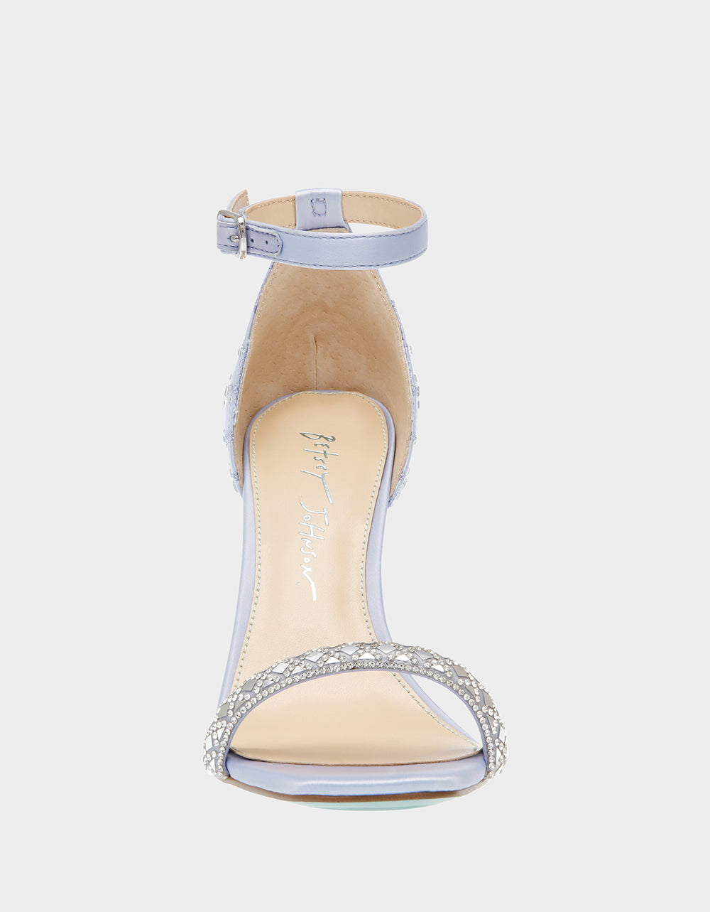 Betsey Johnson Trending | DEAN LILAC Rhinestone Heels