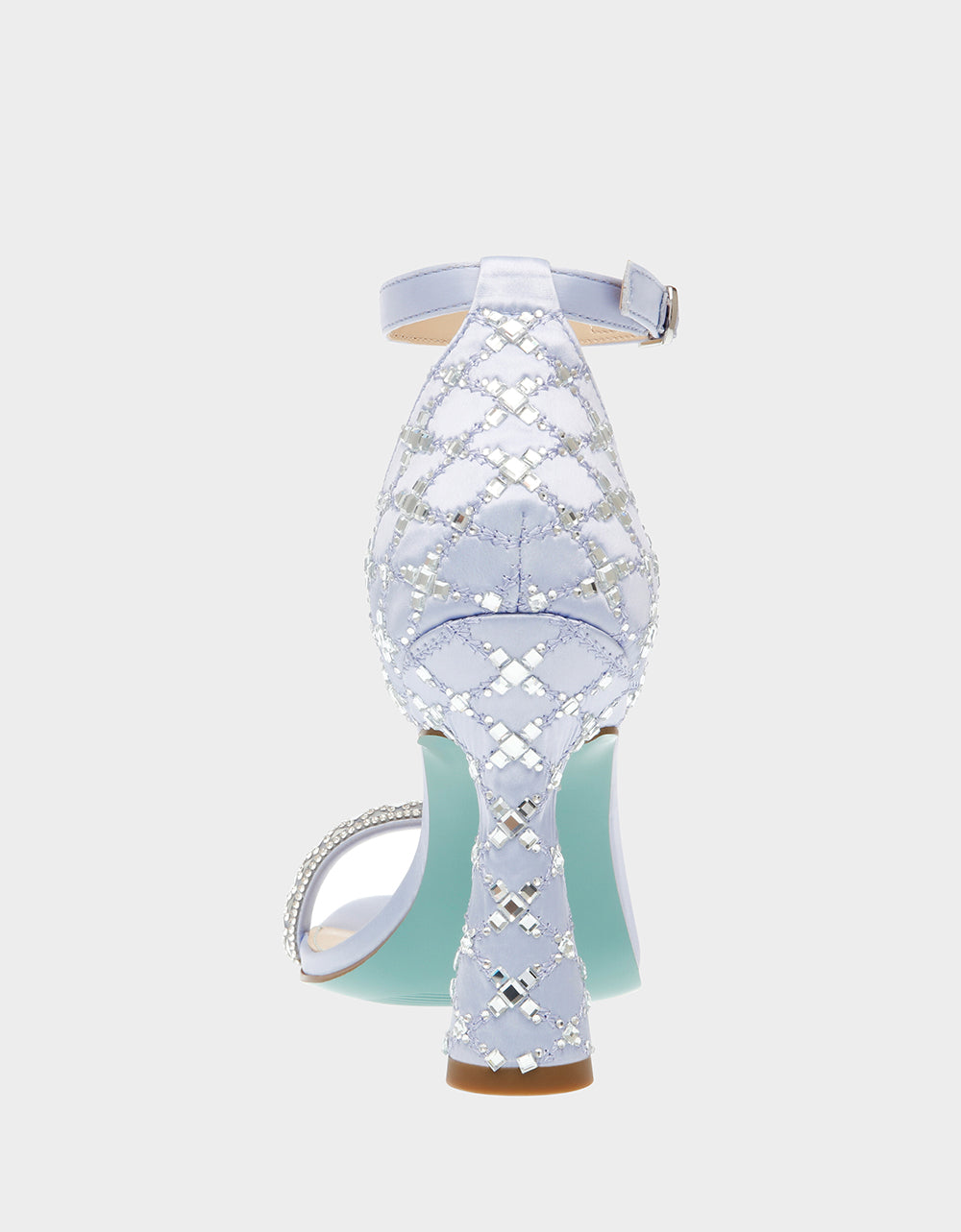 Betsey Johnson Trending | DEAN LILAC Rhinestone Heels