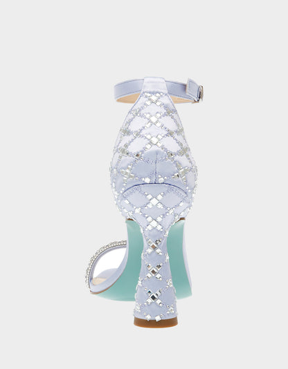 Betsey Johnson Trending | DEAN LILAC Rhinestone Heels