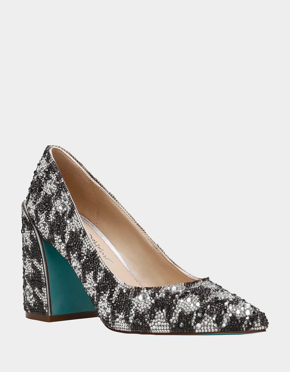 Betsey Johnson Premium | JODY HOUNDSTOOTH Pointed Toe Heel