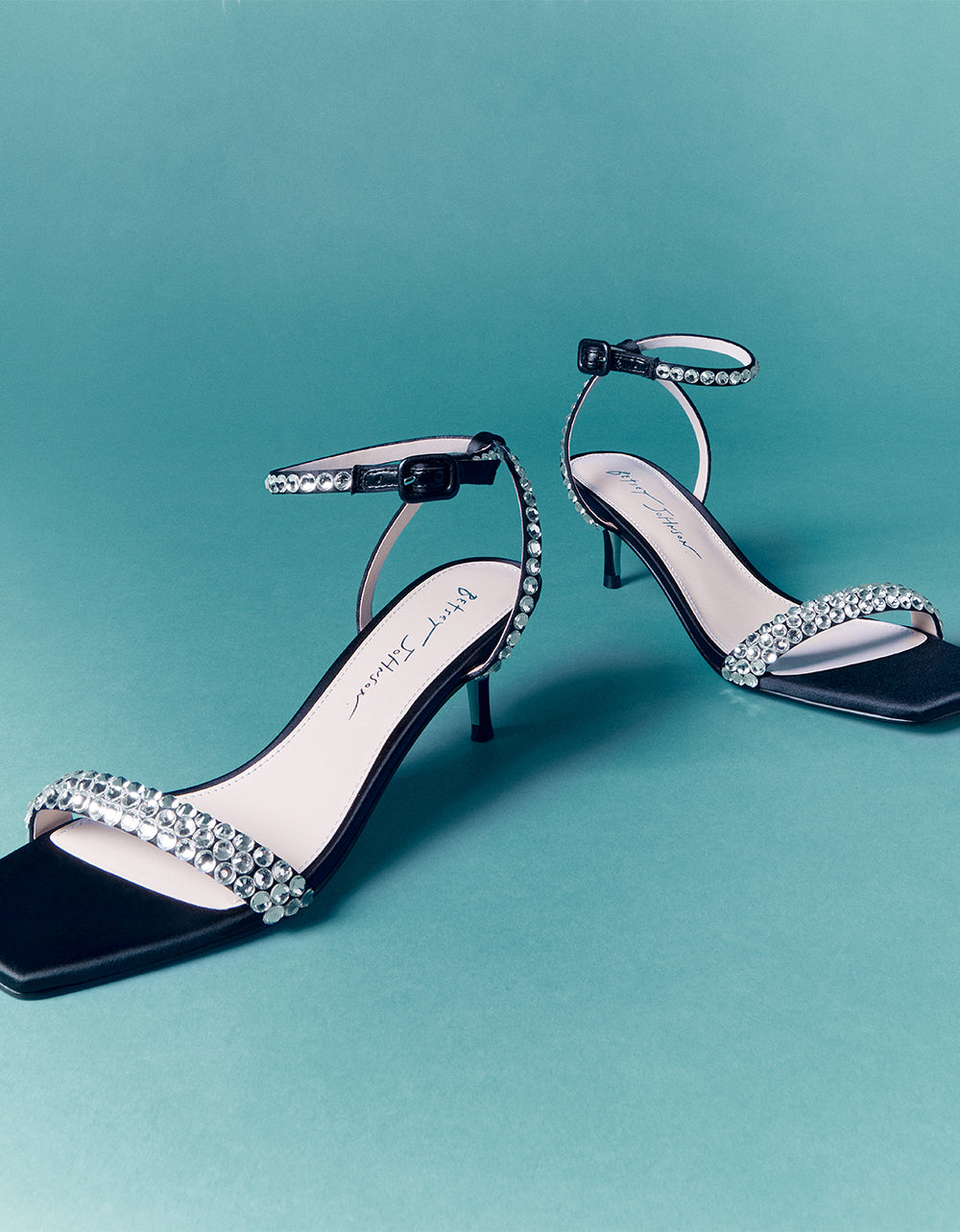 Betsey Johnson Quality | STONE BLACK Bridal Heels