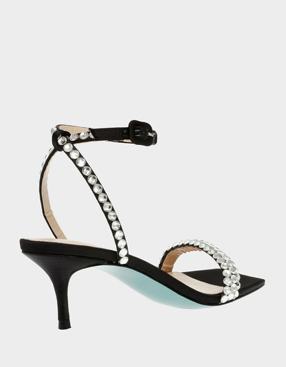 Betsey Johnson Quality | STONE BLACK Bridal Heels