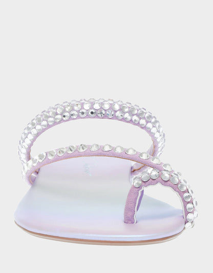 Betsey Johnson Quality | SILAS LAVENDER Strappy Sandals