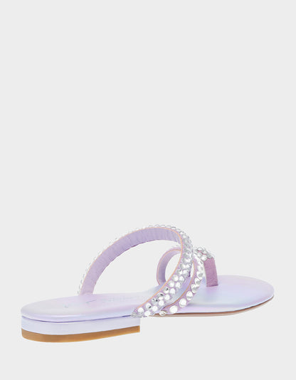 Betsey Johnson Quality | SILAS LAVENDER Strappy Sandals