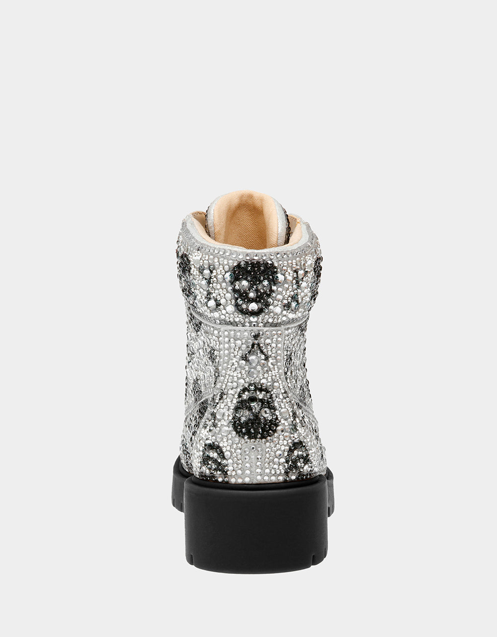 Betsey Johnson Premium | HUDSN Rhinestone Skull Print Booties