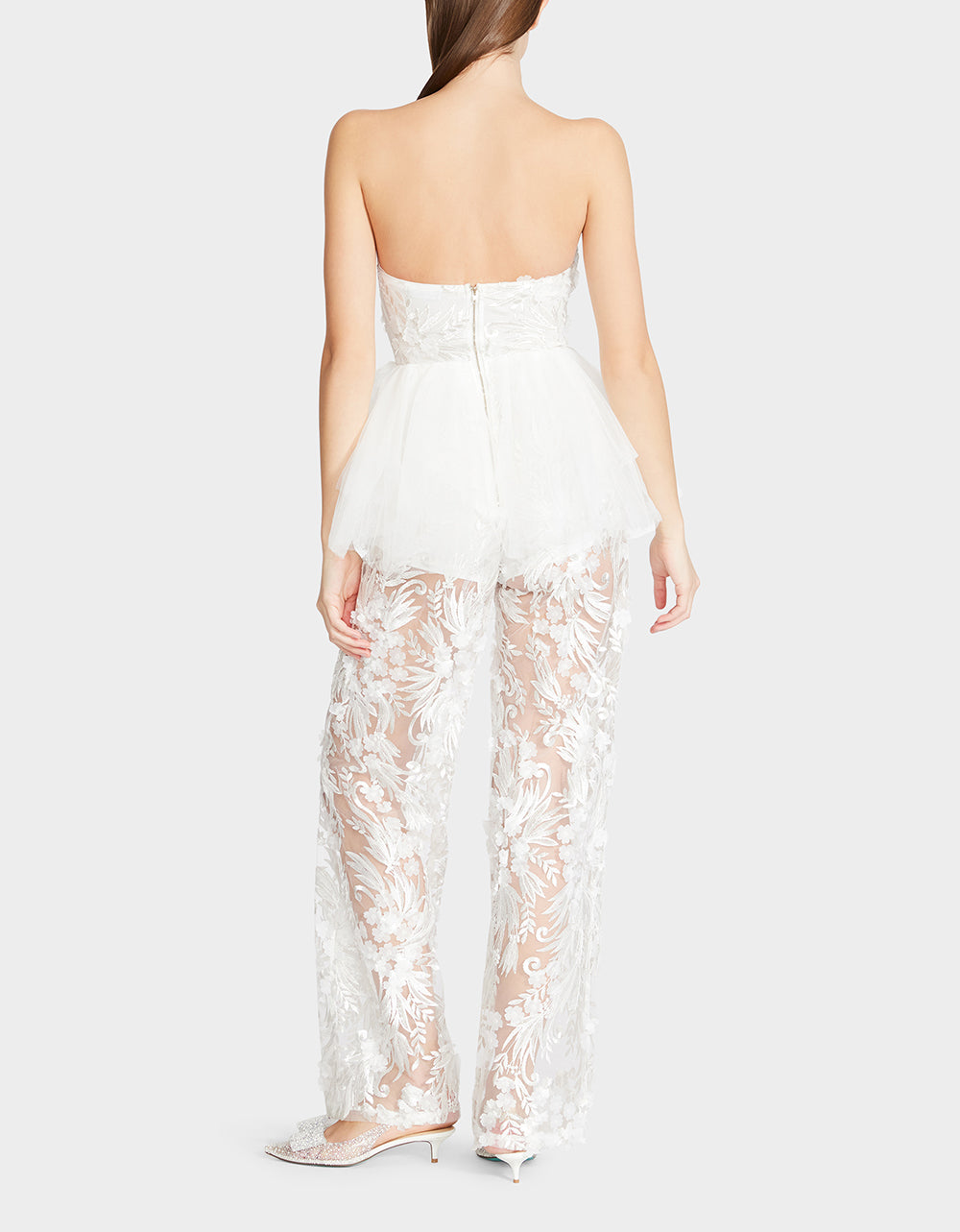 Betsey Johnson Top Pick | JENNA JUMPSUIT WHITE