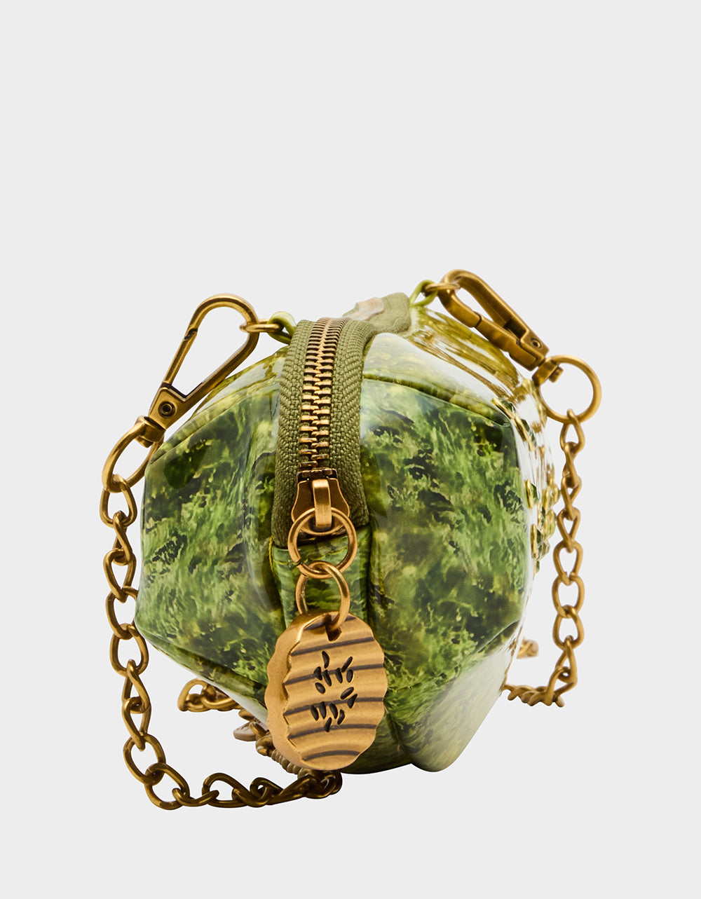 Betsey Johnson Best Seller | A BIG DILL GREEN Women's Kitsch Food Dill Pickle Crossbody Handbag
