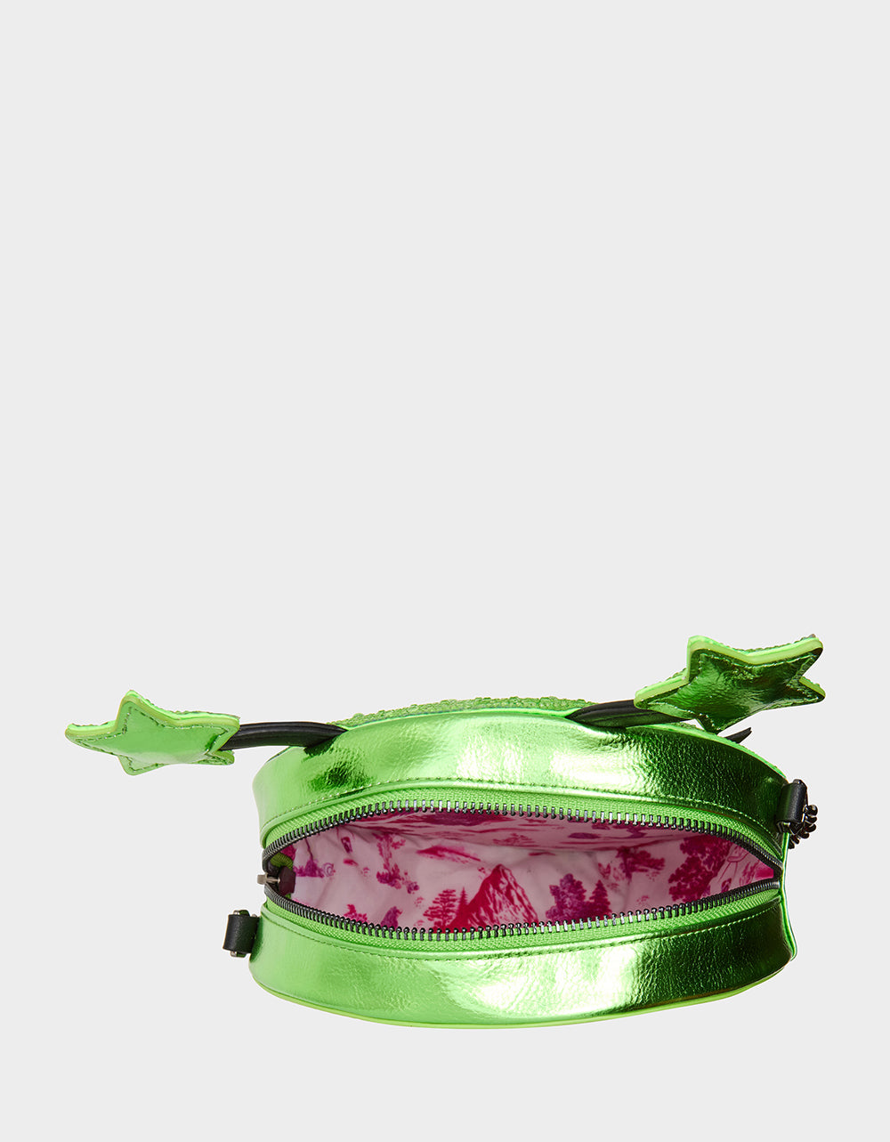 Betsey Johnson Value | KITSCH OUT OF YOUR ORBIT GREEN Women's Alien Kitsch Crossbody Handbag