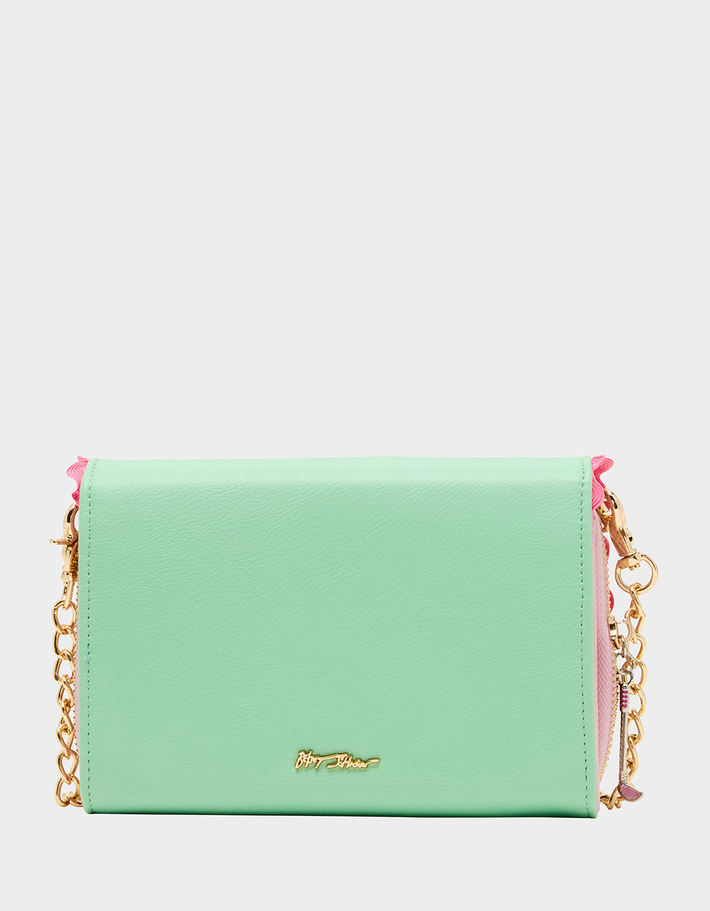 Betsey Johnson Deals | GONE CLUBBING WALLET ON CHAIN MULTI Golf Crossbody Women's Wallet Handbag