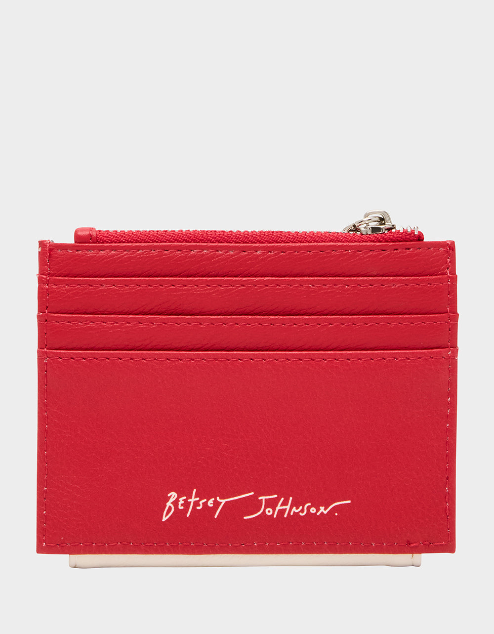 Betsey Johnson Featured | PLAYING THE FIELD WALLET CREAM Bifold Baseball Women's Wallet