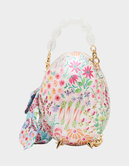 Betsey Johnson Deals | THE PLOT CHICKENS MULTI Women's Kitsch Beaded Strap Crossbody Handbag