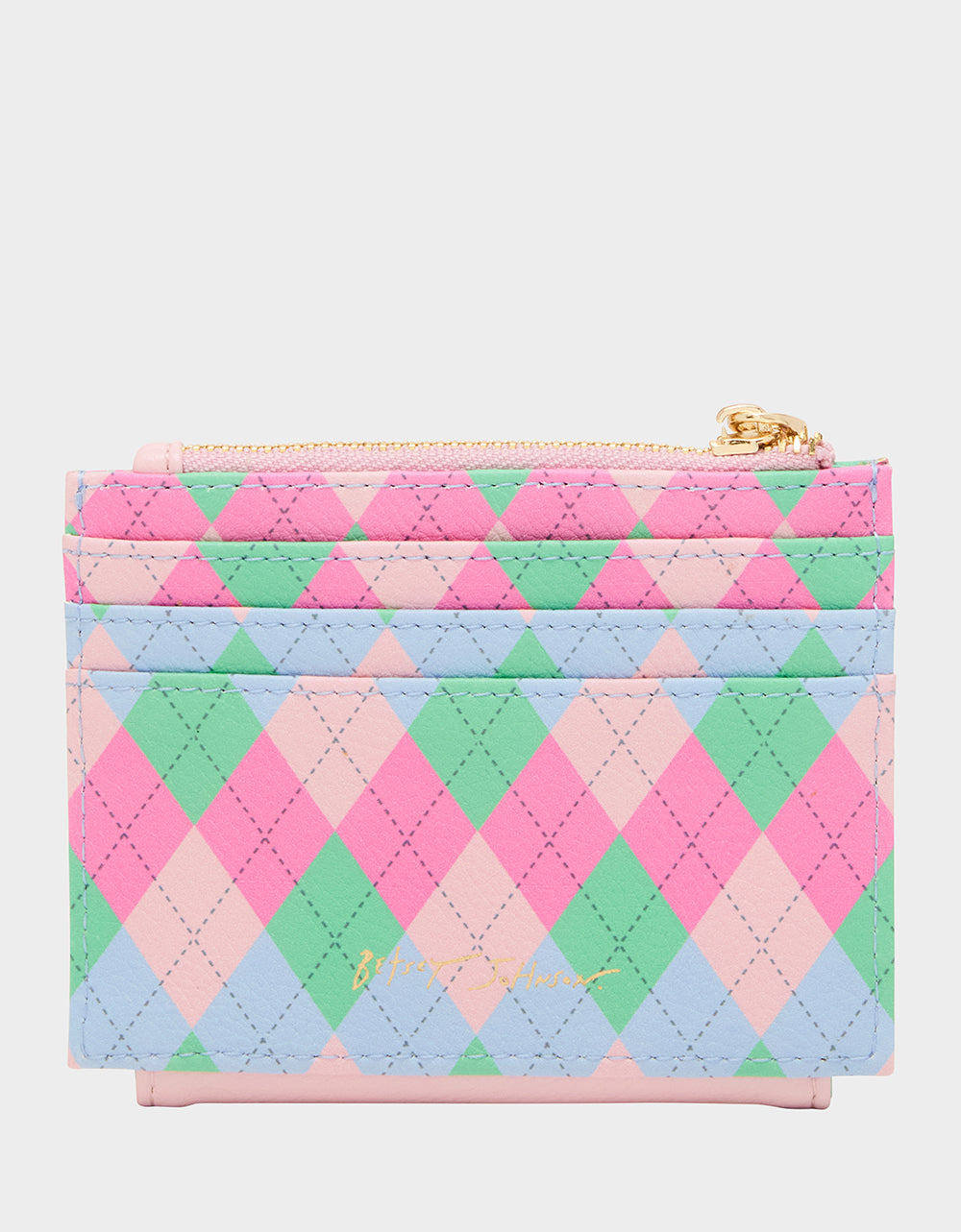 Betsey Johnson Classic | 19TH HOLE WALLET PINK MULTI Bifold Golf Women's Wallet
