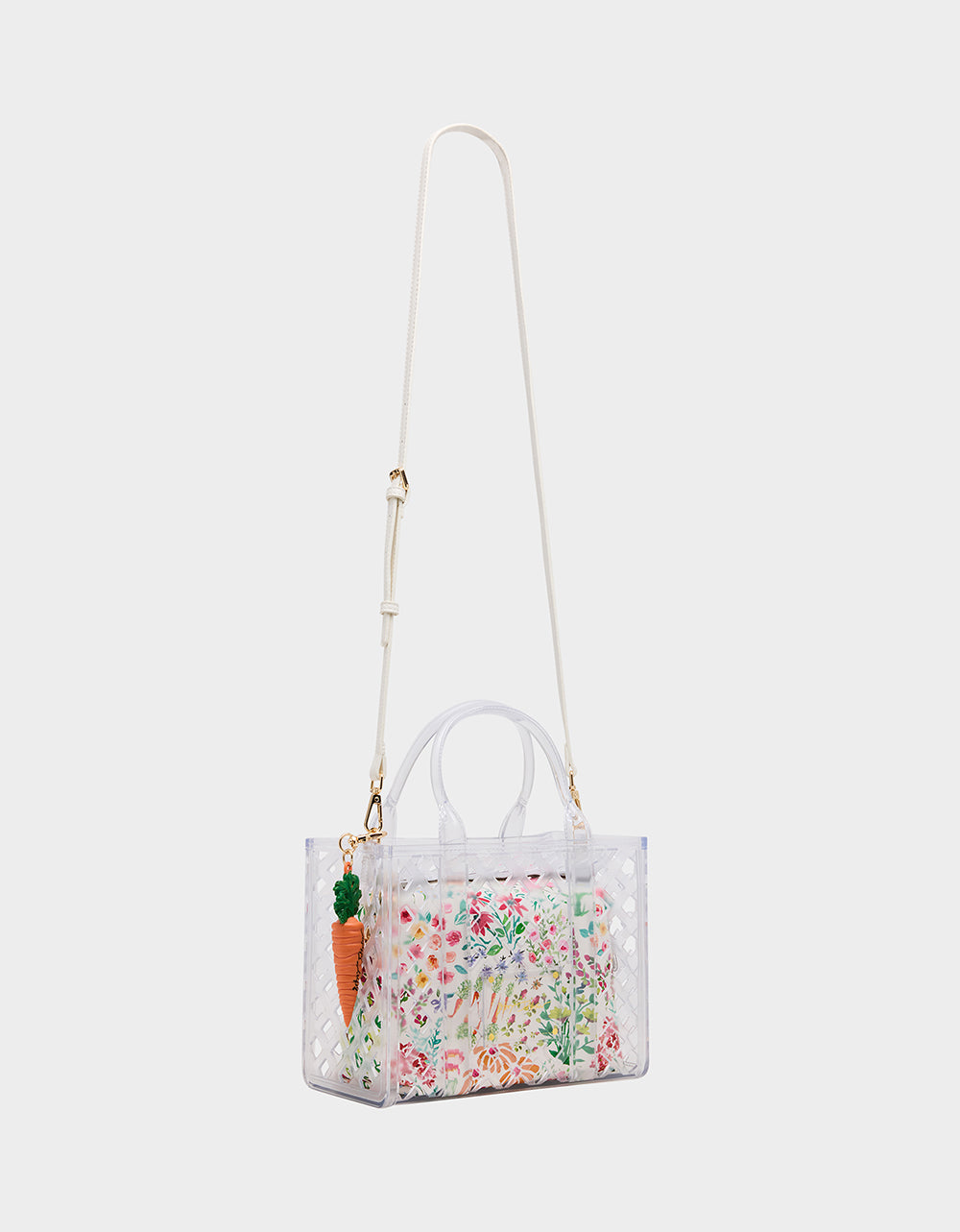 Betsey Johnson Great Value | JAMMIN CLEAR SATCHEL Women's Tote Crossbody Handbag