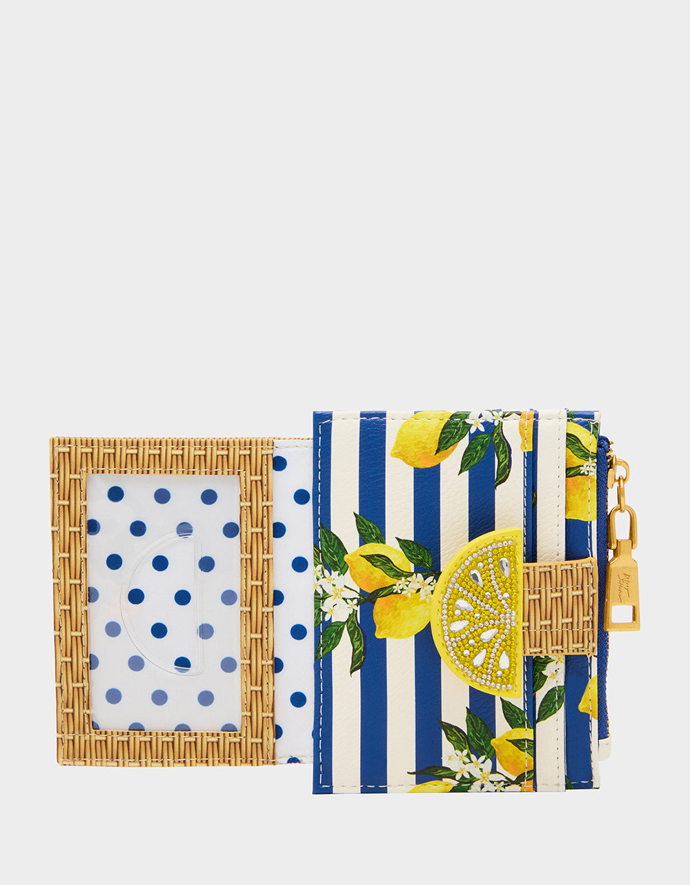 Betsey Johnson Trusted | ZEST FOR LIFE WALLET NATURAL Bifold Lemon Women's Wallet