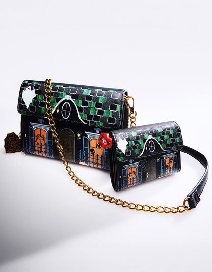 Betsey Johnson Trending | FOREVER HOME WALLET BLACK/MULTI Women's Halloween-Themed Wallet
