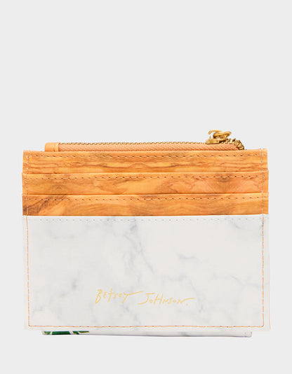 Betsey Johnson Quality | KITSCH CHAR-CUTE-ERIE BIFOLD WALLET MULTI Women's Food Themed Bifold Wallet