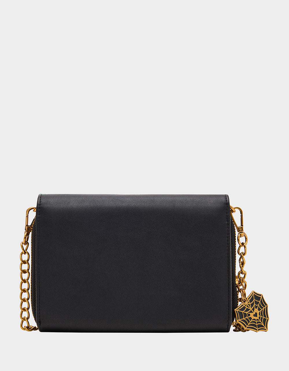 Betsey Johnson Everyday | FOREVER HOME WALLET ON CHAIN BLACK/MULTI Women's Halloween-Themed House Wallet