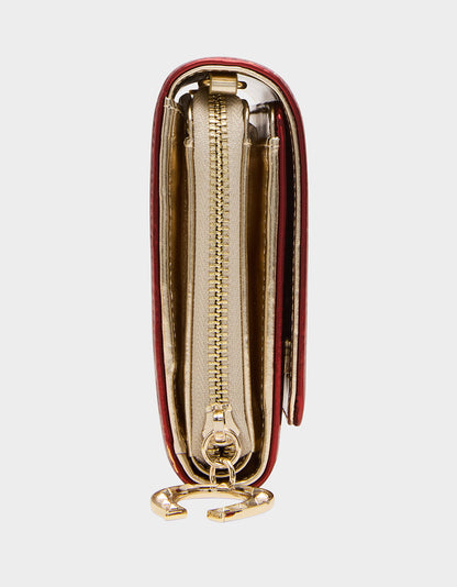 Betsey Johnson Deals | CHINESE NEW YEAR WALLET ON CHAIN RED Women's New Years Heart Crossbody Wallet