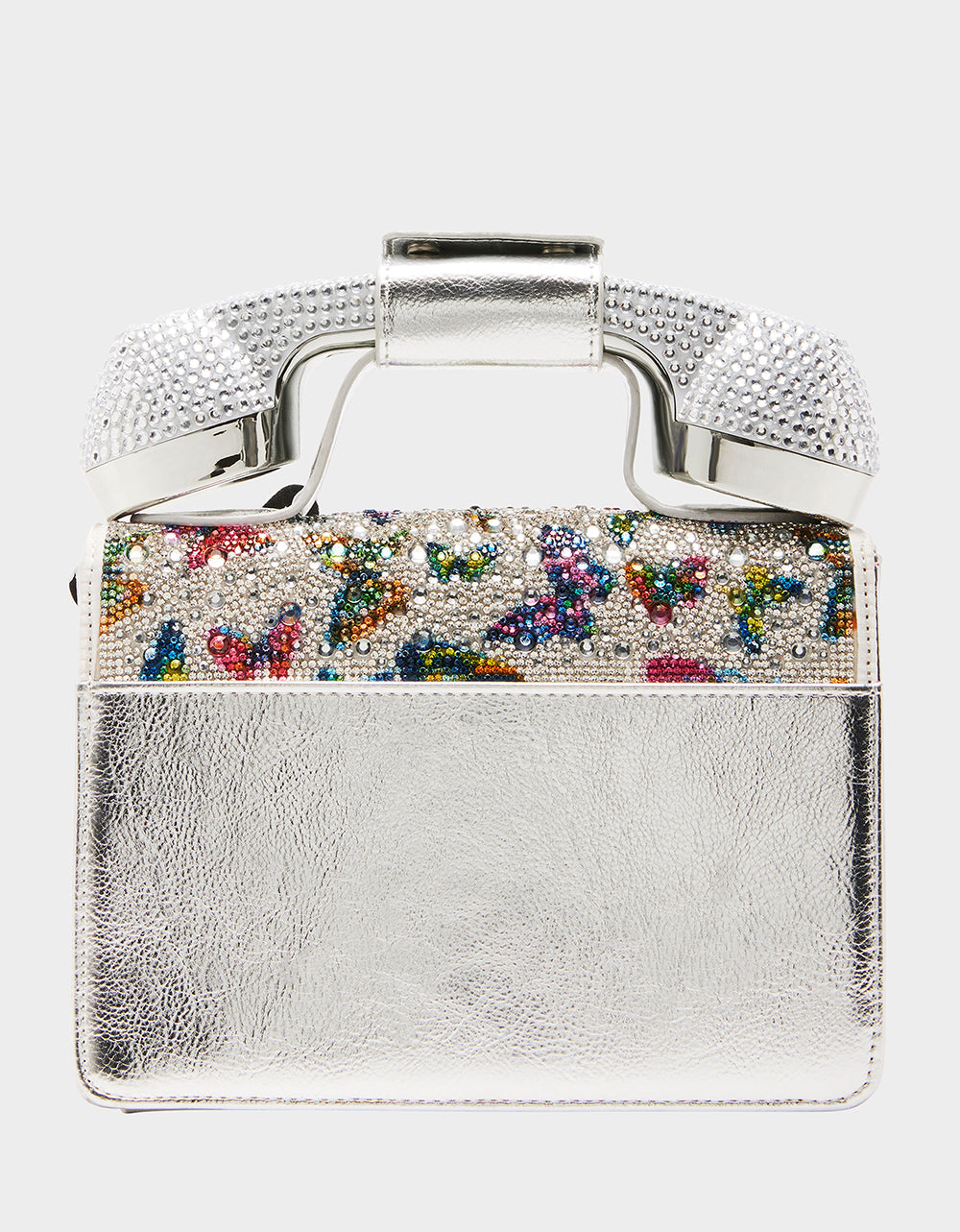 Betsey Johnson Smart Buy | KITSCH BUTTERFLY PHONE BAG SILVER/MULTI