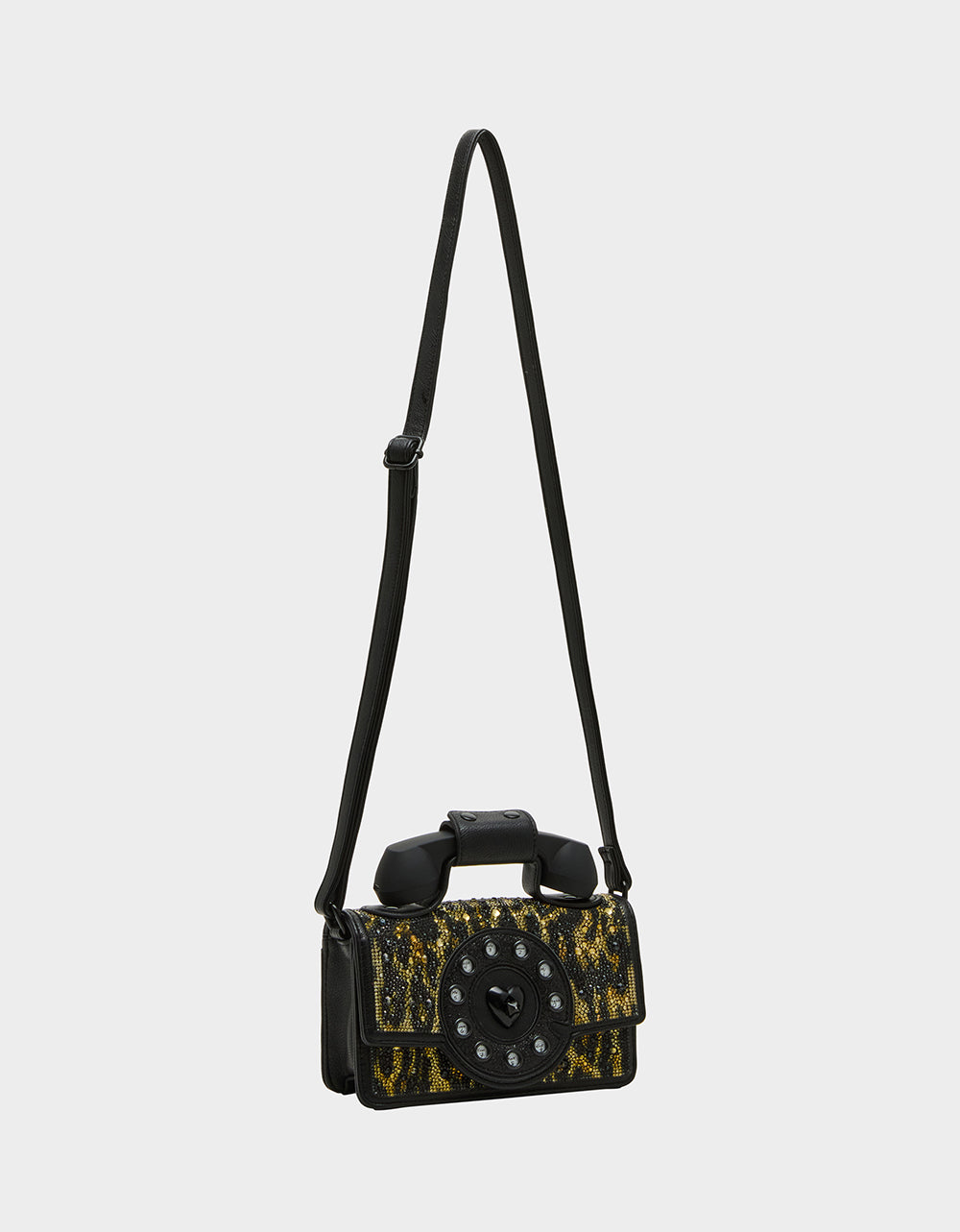 Betsey Johnson Best Seller | KITSCH MINI LEOPARD PHONE BAG LEOPARD Women's Phone-Shaped Kitsch Handbag