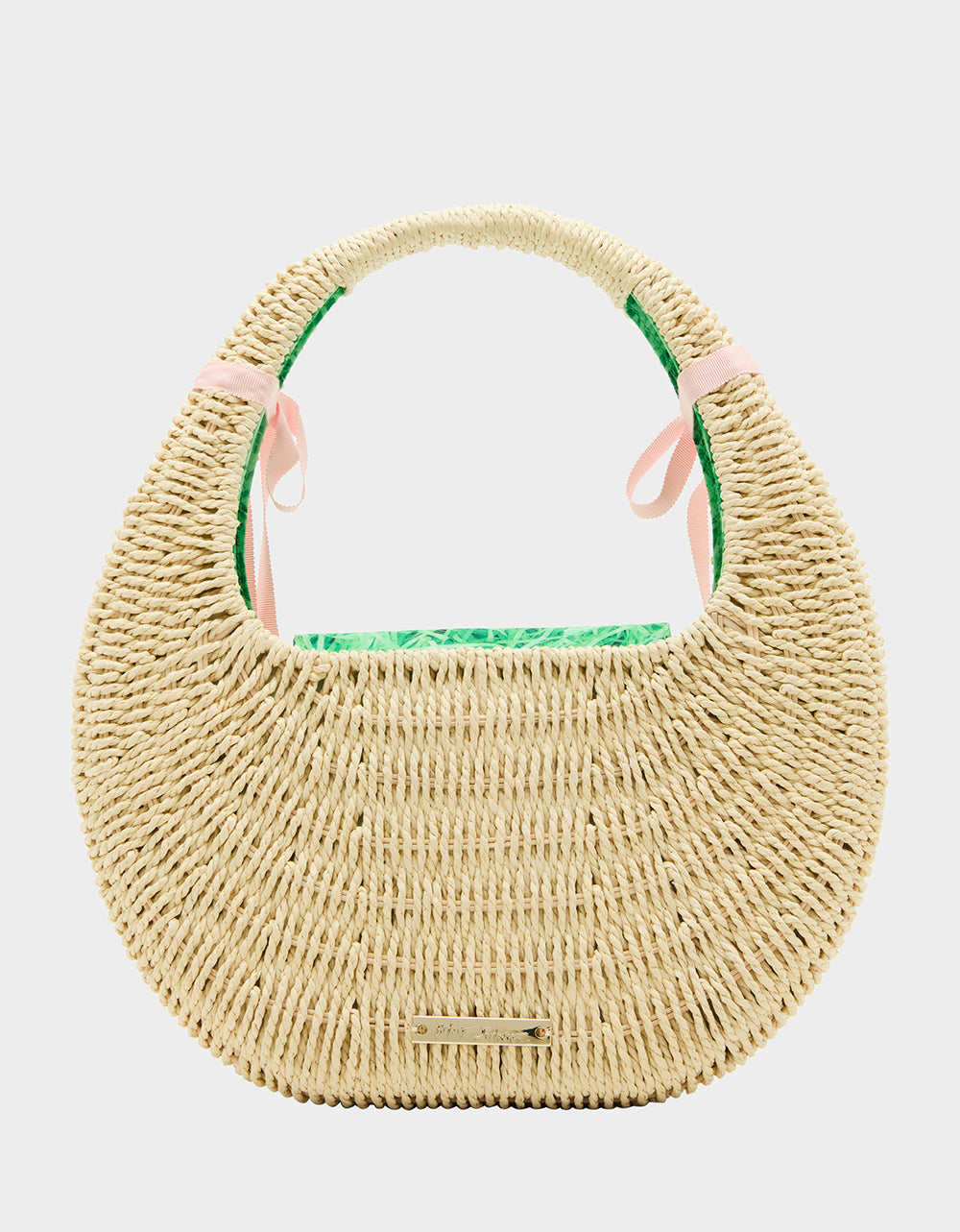 Betsey Johnson Discount | ON THE HUNT WICKER BAG NATURAL