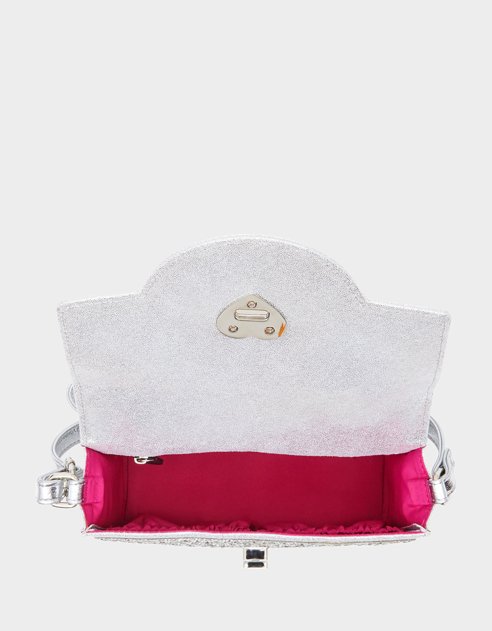 Betsey Johnson Signature | KITSCH MILLION STARS PHONE BAG SILVER