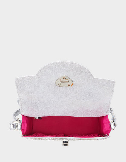 Betsey Johnson Signature | KITSCH MILLION STARS PHONE BAG SILVER