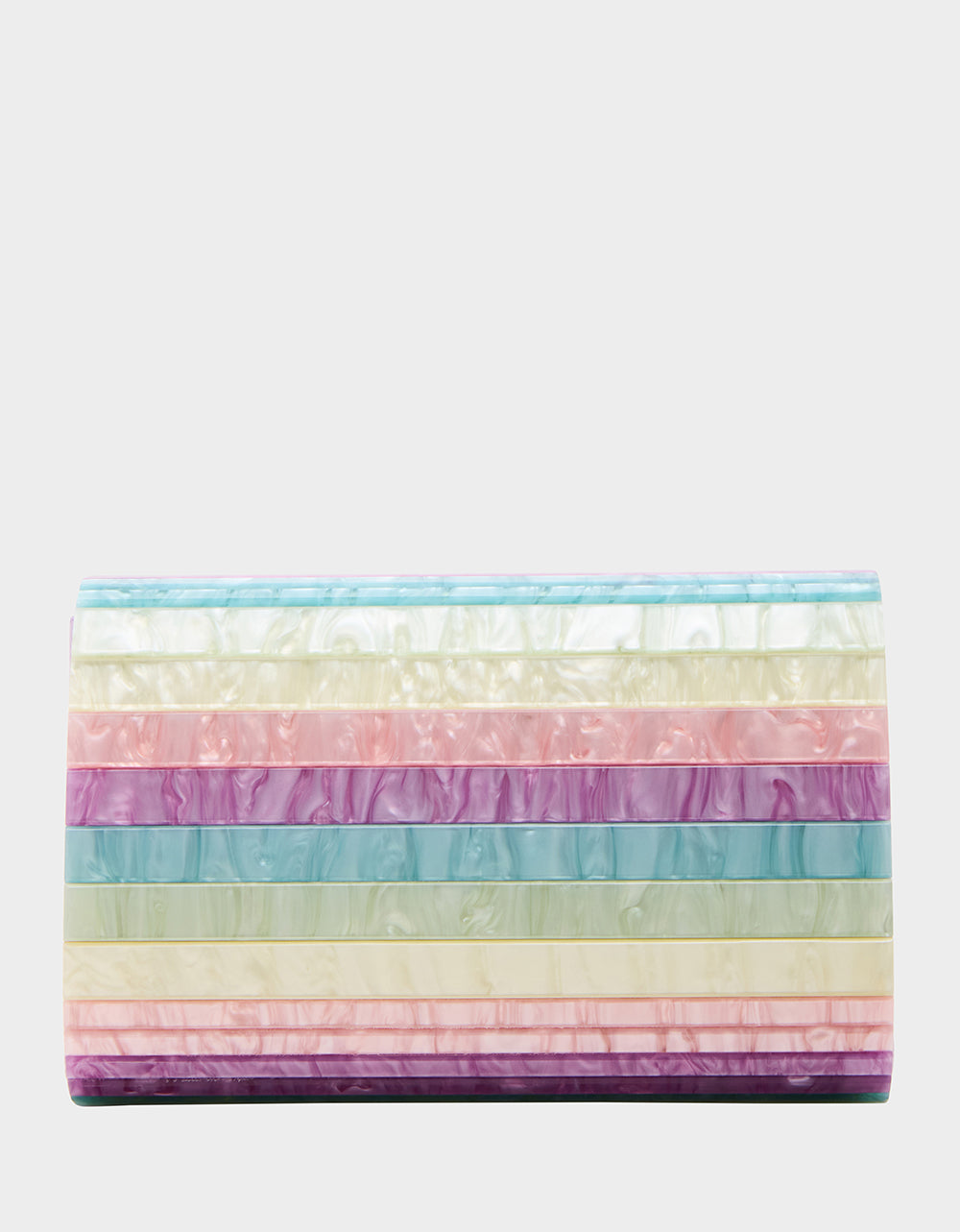 Betsey Johnson Special Offer | STRIP STRIP HOORAY CLUTCH PASTEL