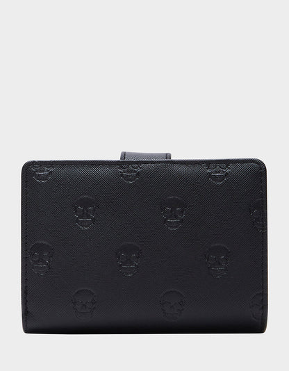 Betsey Johnson Quality | SKULLICIOUS BUNDLE Women's Skull Print Handbag and Wallet