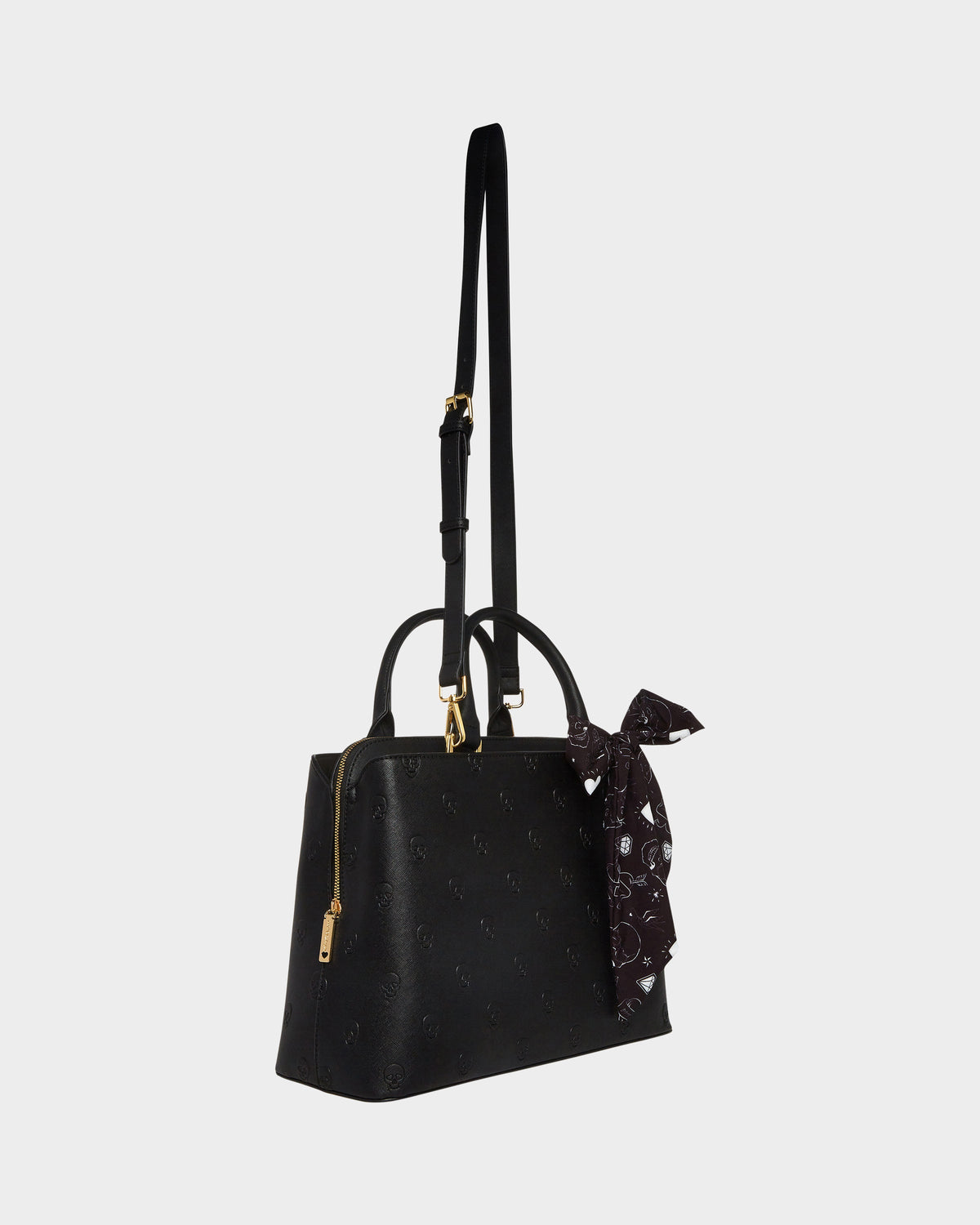 Betsey Johnson Quality | SKULLICIOUS BUNDLE Women's Skull Print Handbag and Wallet