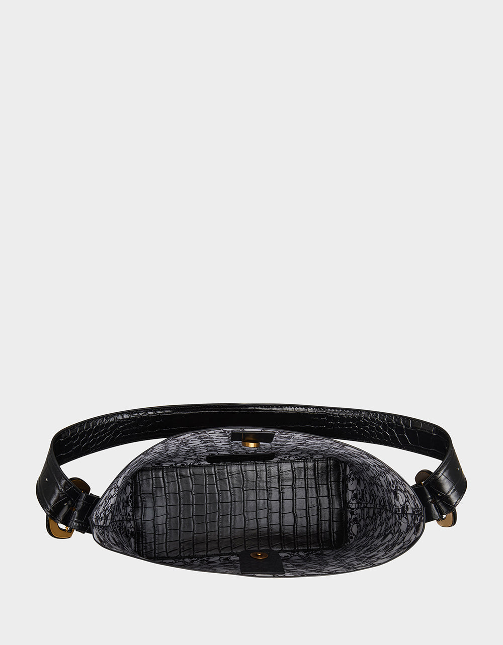 Betsey Johnson Discount | HEADQUARTERS BUCKET SHOULDER BAG BLACK Women's Shoulder Bucket Handbag