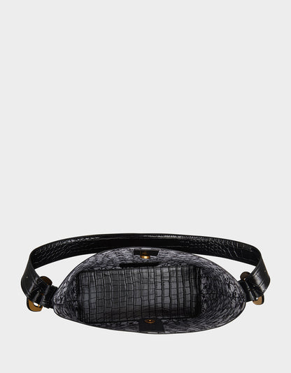 Betsey Johnson Discount | HEADQUARTERS BUCKET SHOULDER BAG BLACK Women's Shoulder Bucket Handbag