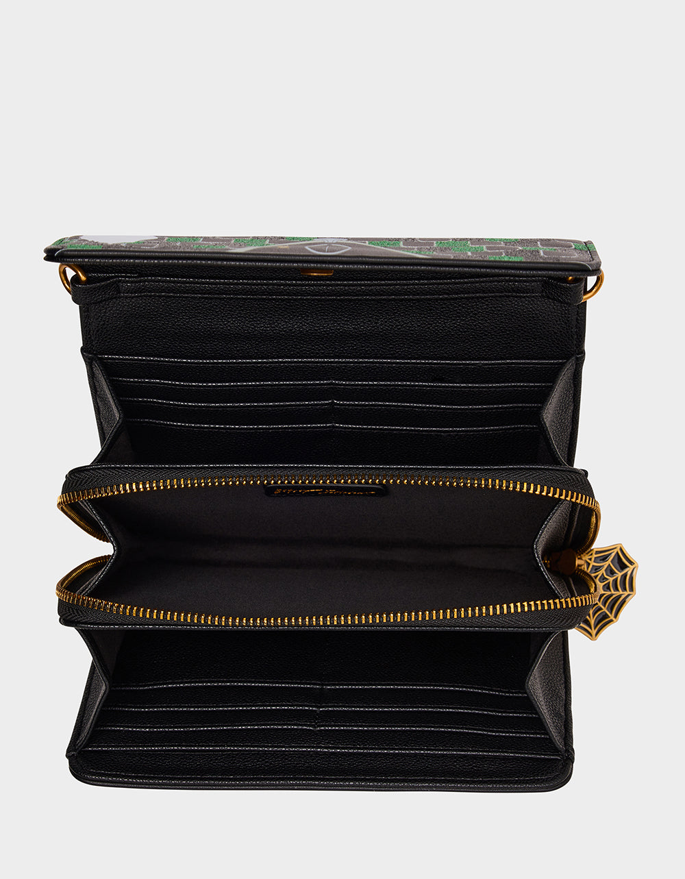 Betsey Johnson Featured | FOREVER HOME BUNDLE Women's Haunted House Halloween Crossbody, Wallet on Chain, and Wallet Set